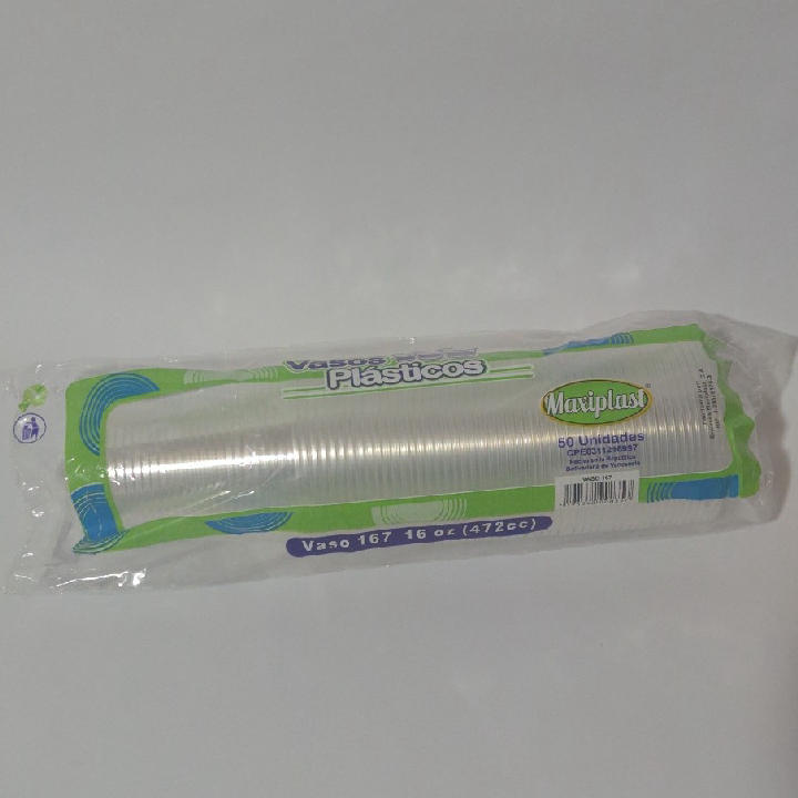 V-167 (16ONZ) CJA 20 X 50 UNID "MAXIPLAST"
