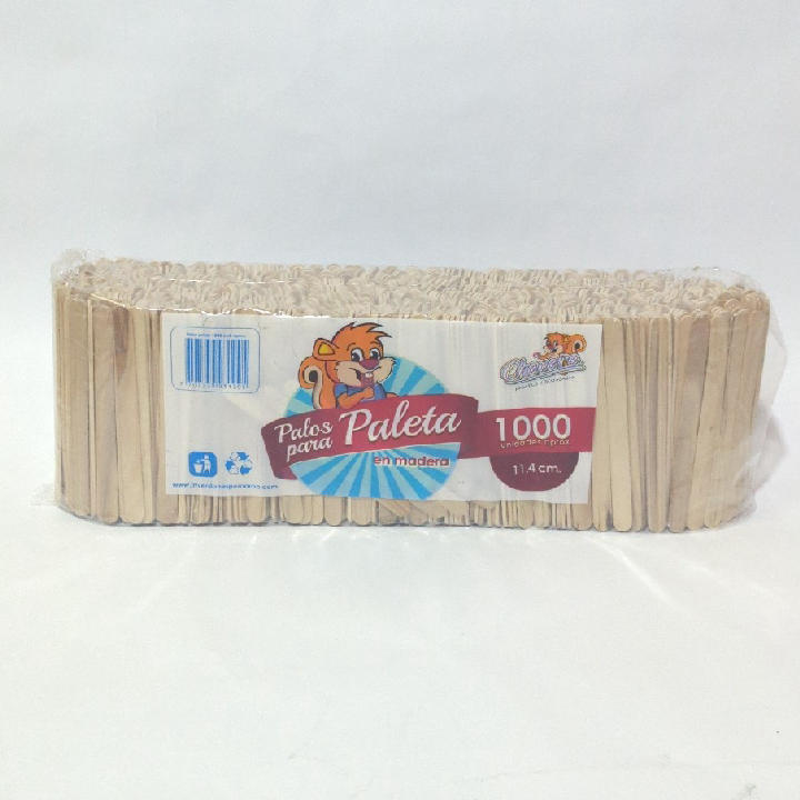 PALETA CHEVERE 11.4CM (1000UND)