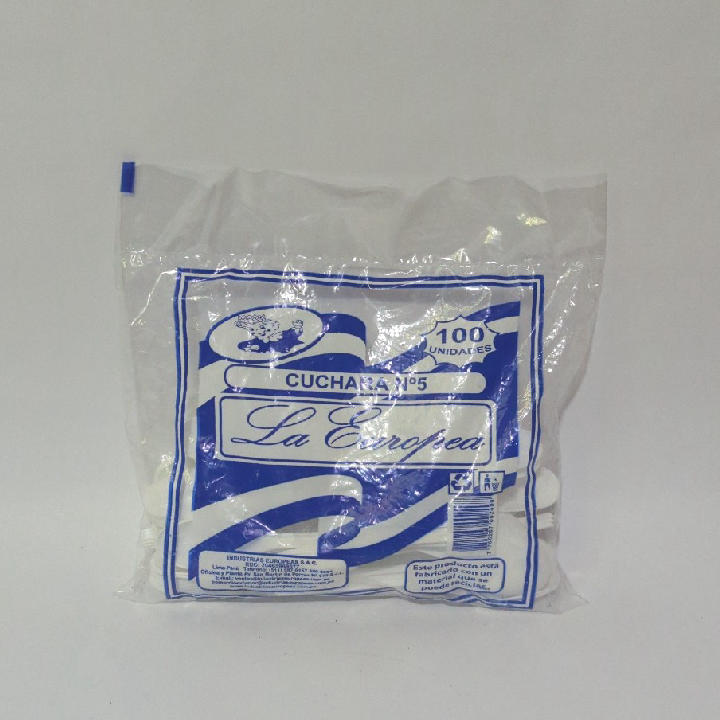 CUCHARAS POSTRE MAXIPLAST BULTO 10 PAQ x 100 UNID 