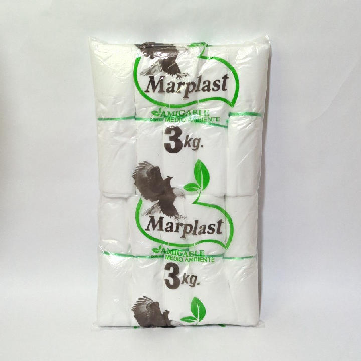 BOLSA MARPLAST 3 KG CON ASA (10X100) 