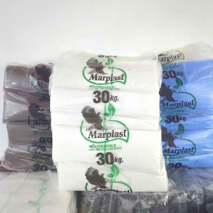BOLSA MARPLAST COLOR 30 KG CON ASA (10X50) 