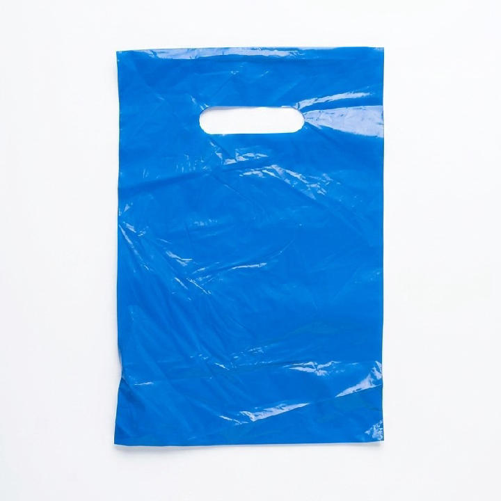 BOLSA BOUTIQUE 20X30 AZUL (PAQ X 100 UNID) "OMKA"