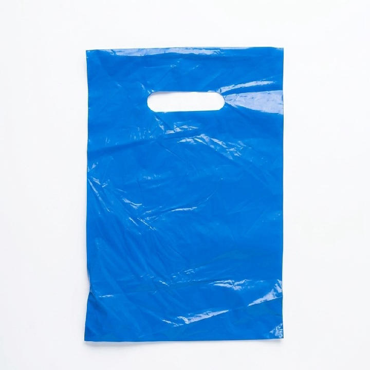 BOLSA BOUTIQUE 40X50 AZUL  (PAQ X 100 UNID) "OMKA"