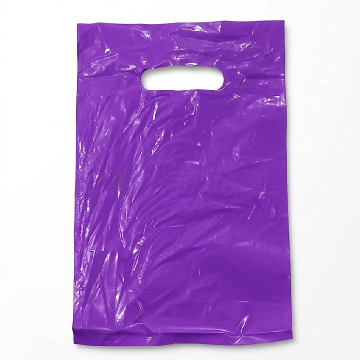 BOLSA BOUTIQUE 30X40 LILA (PAQ X 100 UNID) "OMKA"