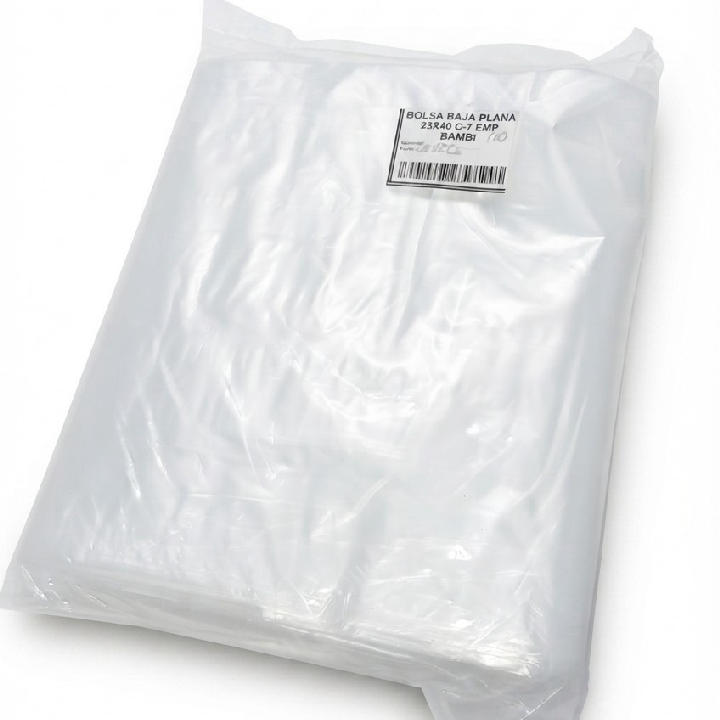 23X40 TRANSPARENTE PLANA C-7 EMP BAMBI (100UNID) NACIONAL