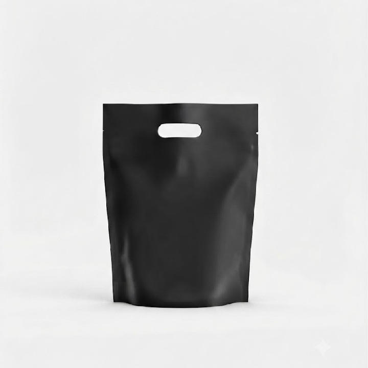 BOLSA BOUTIQUE 25X35 NEGRA (PAQ X 100 UNID) "OMKA"