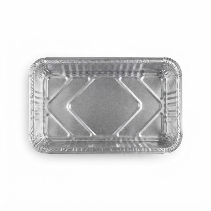 BANDEJA DE ALUMINIO CUADRADA (16+17*16*4.5) S/TAPA