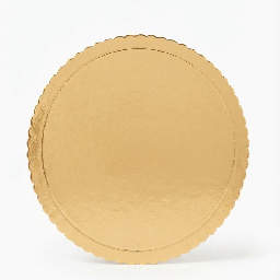 DISCO CARTON DORADO 40X40 X 1 UNID